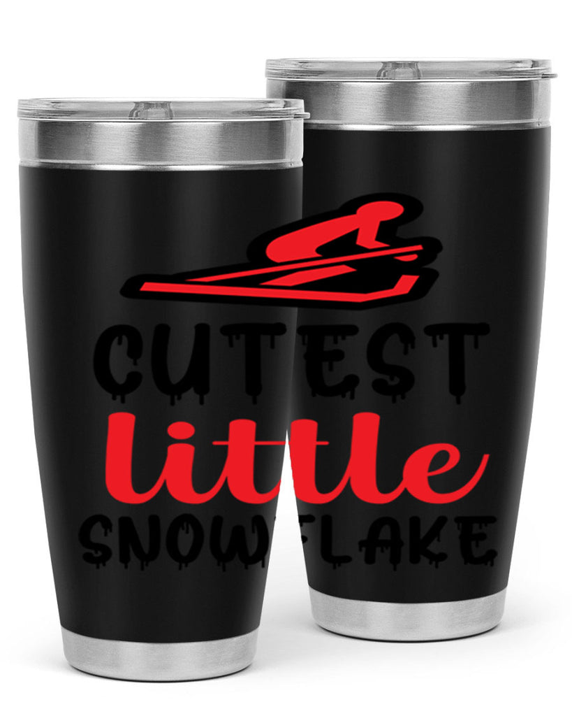 Cutest little snowflake 87#- winter- Tumbler