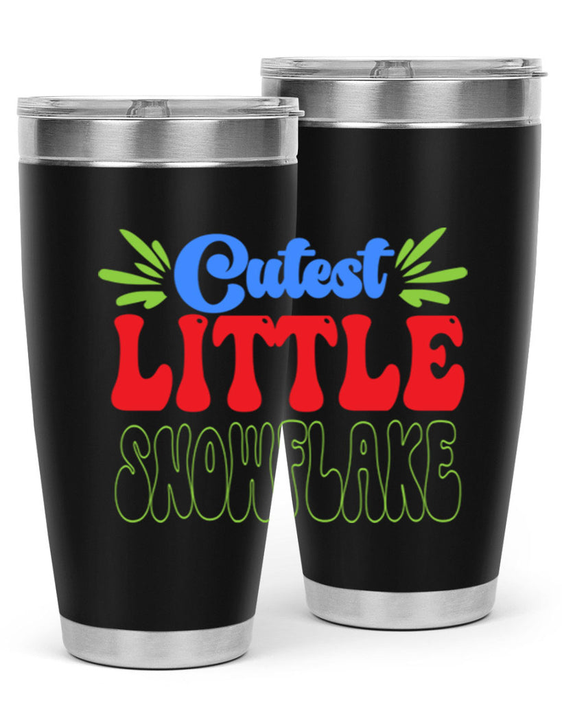 Cutest little snowflake 89#- winter- Tumbler