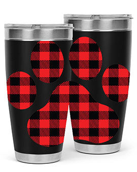 Dog Paw Style 94#- dog- Tumbler