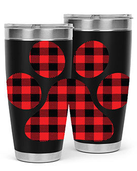 Dog Paw Style 95#- dog- Tumbler