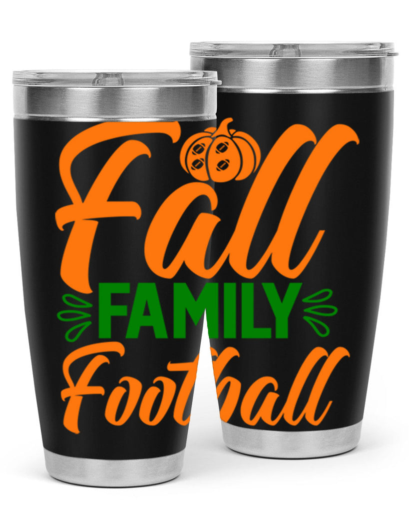 Fall Family Football 98#- fall- Tumbler