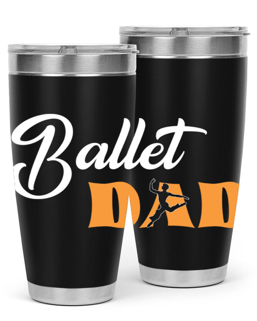 Fitted Dance Dad Ballet SVG Ballet 39#- ballet- Tumbler