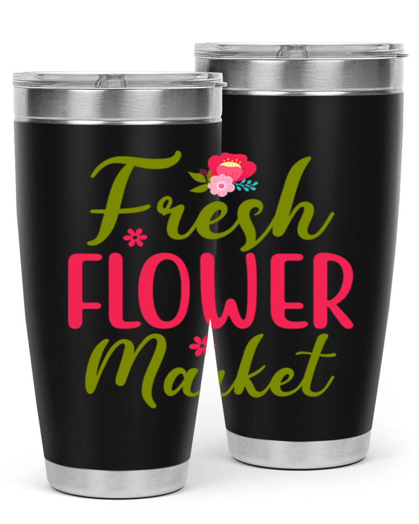 Fresh Flower Market 144#- spring- Tumbler