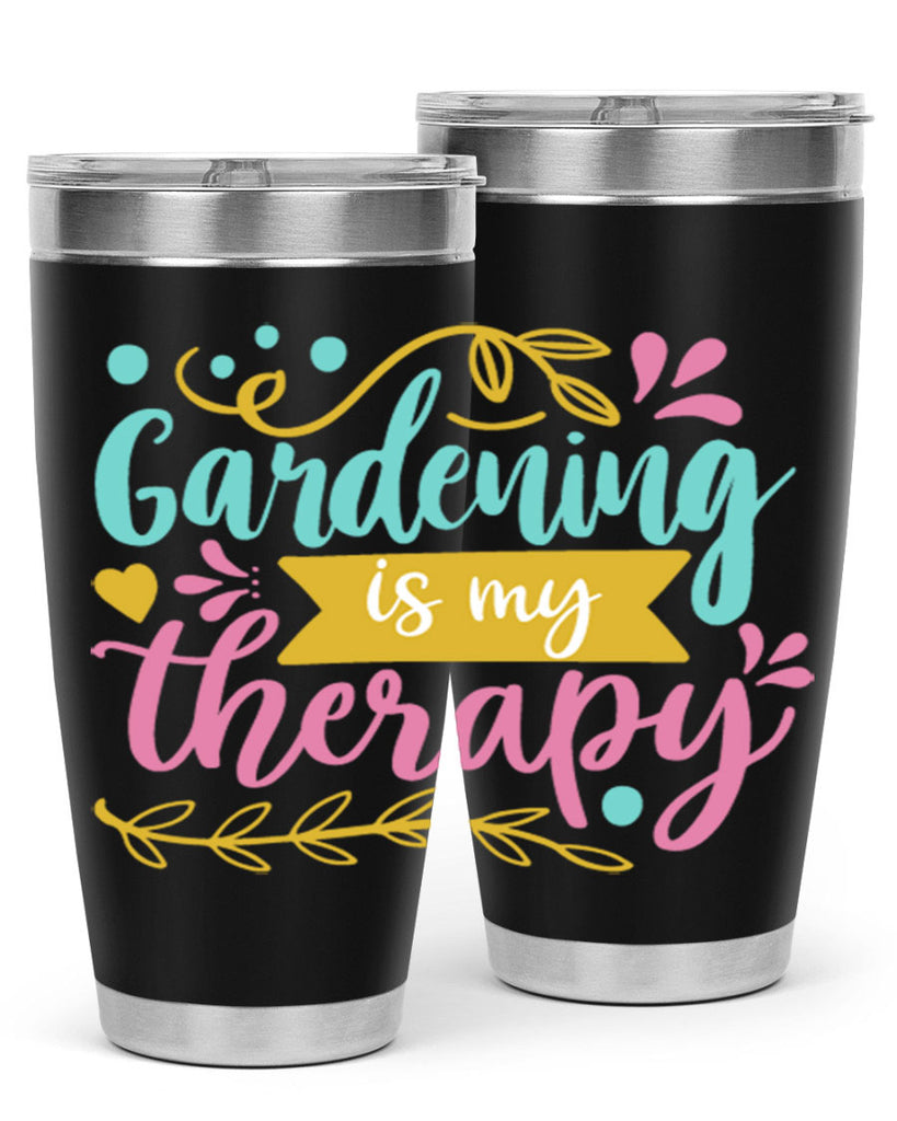 Gardening is my therapy Style 66#- summer- Tumbler