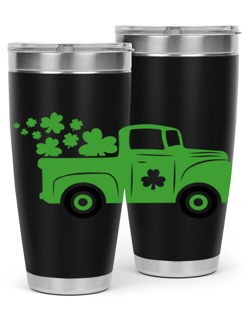 Green Truck Style 97#- St Patricks Day- Tumbler