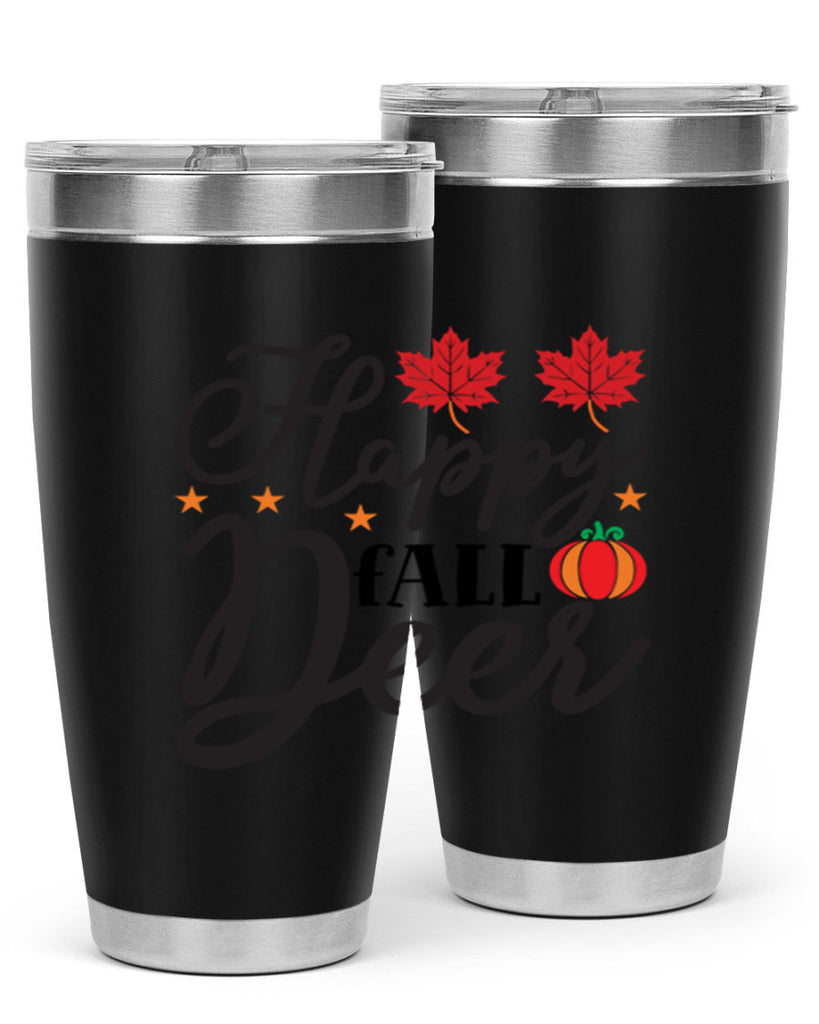 Happyfalldeer 254#- fall- Tumbler