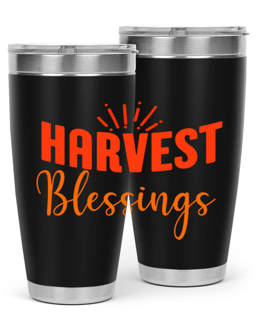 Harvest Blessings Design 264#- fall- Tumbler