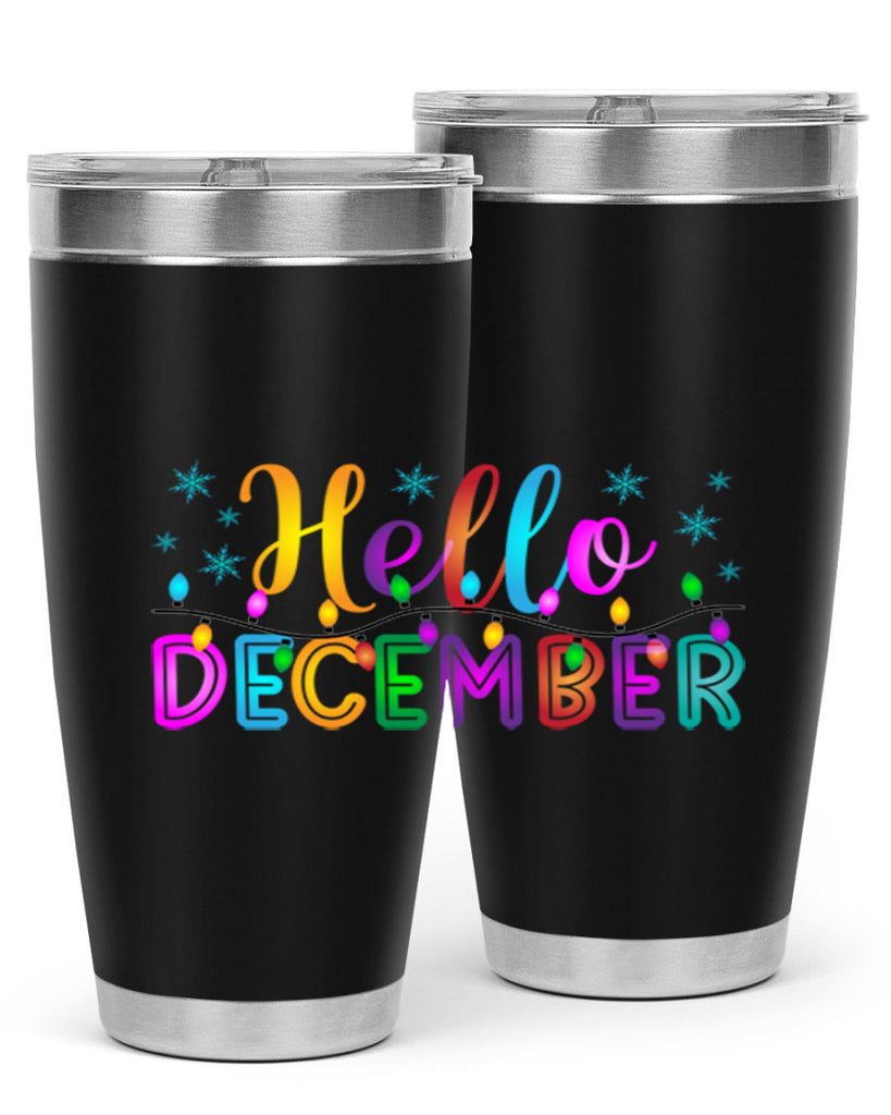 Hello December Winter 177#- winter- Tumbler