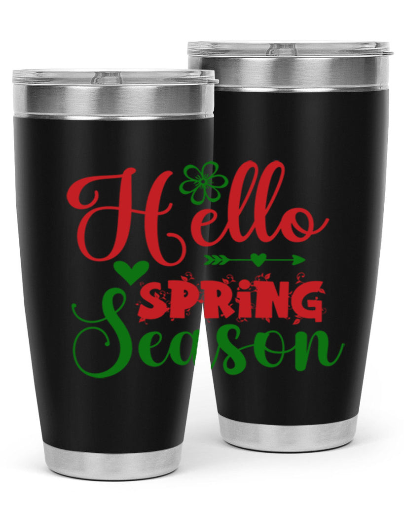 Hello Spring Season 224#- spring- Tumbler