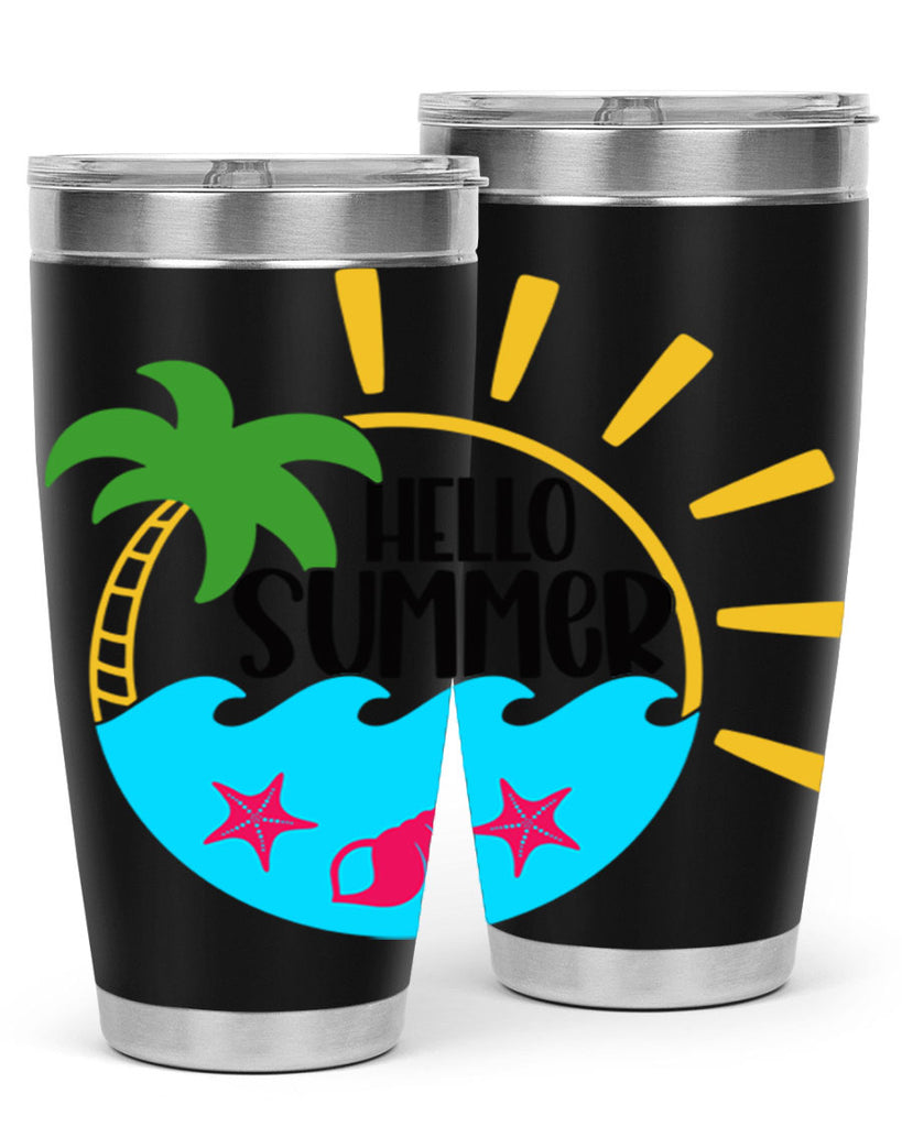 Hello Summer Style 40#- summer- Tumbler