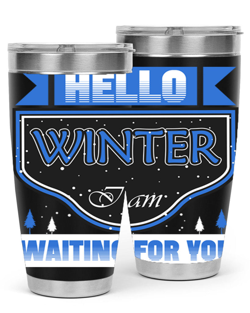 Hello Winter 164#- winter- Tumbler