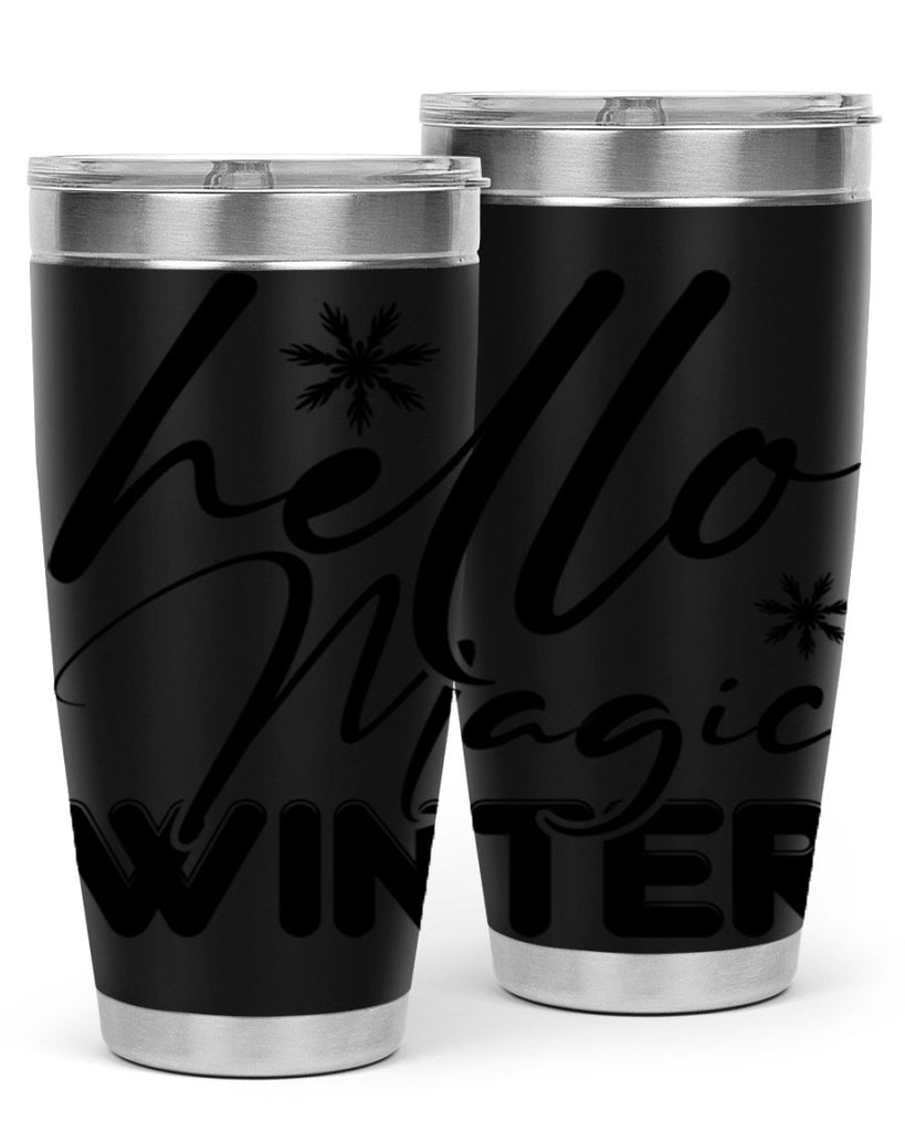 Hello magic winter 178#- winter- Tumbler