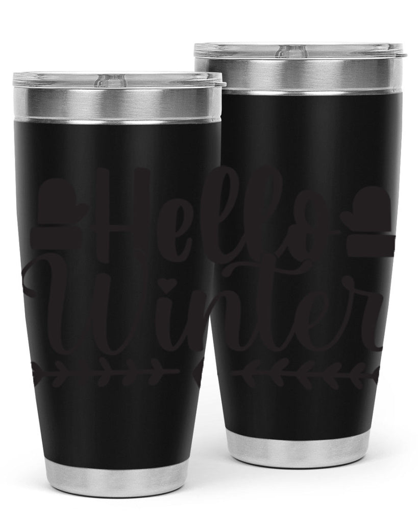 Hello winter 184#- winter- Tumbler