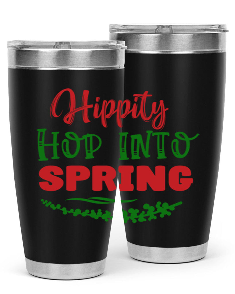 Hippity Hop into Spring 239#- spring- Tumbler