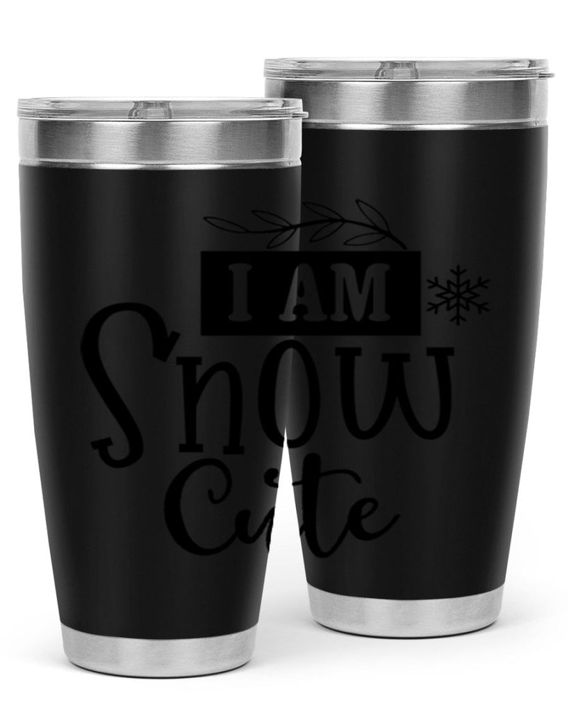I Am Snow Cute 220#- winter- Tumbler