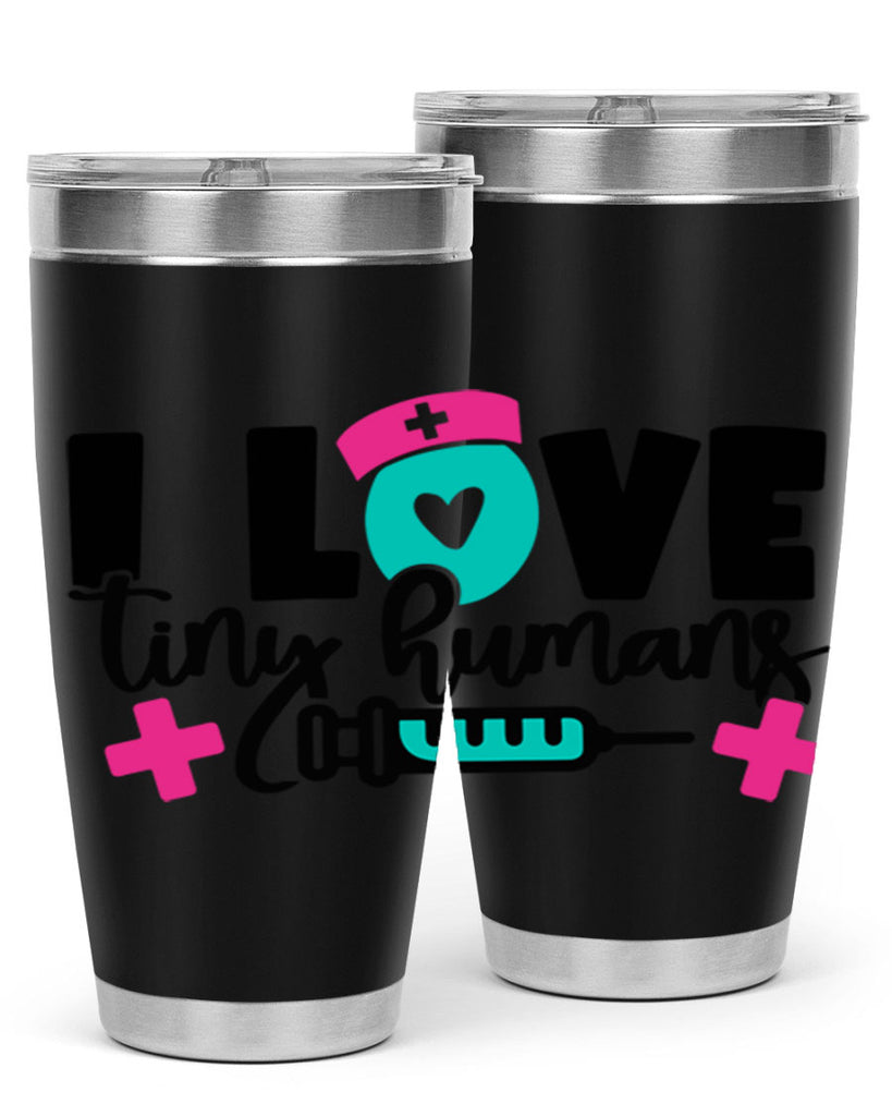 I Love Tiny Humans Style Style 166#- nurse- tumbler