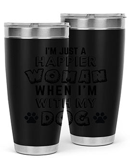 Im Just A Style 39#- dog- Tumbler