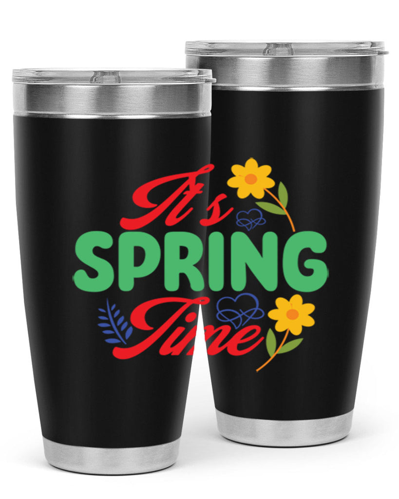 It's Spring Time 277#- spring- Tumbler