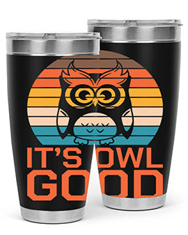 Its Owl Good Retro Owl A TurtleRabbit 10#- owl- Tumblers