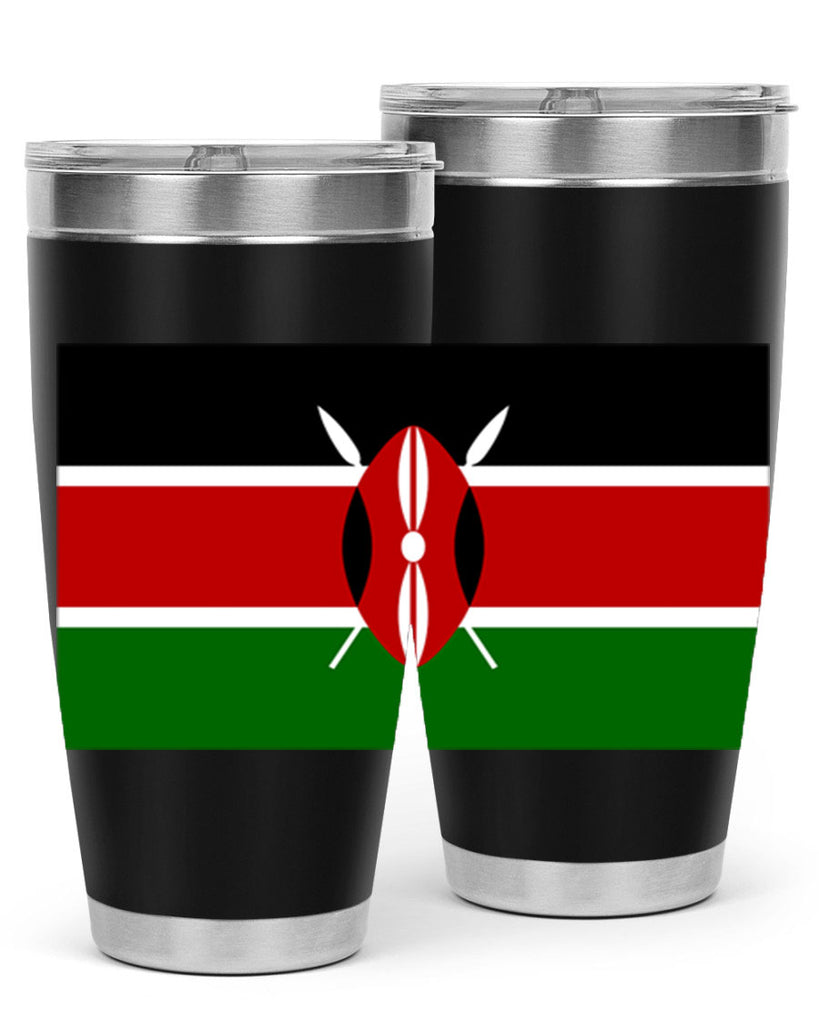Kenya 110#- world flags- Tumbler