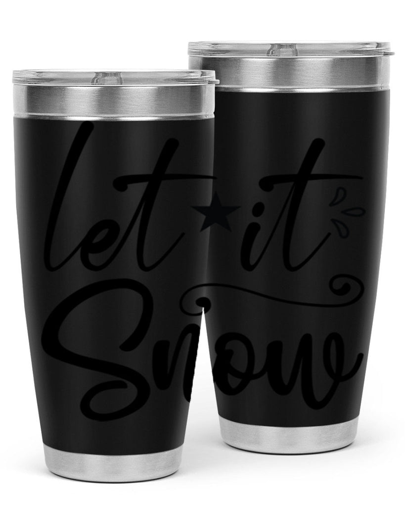 Let it snow 292#- winter- Tumbler