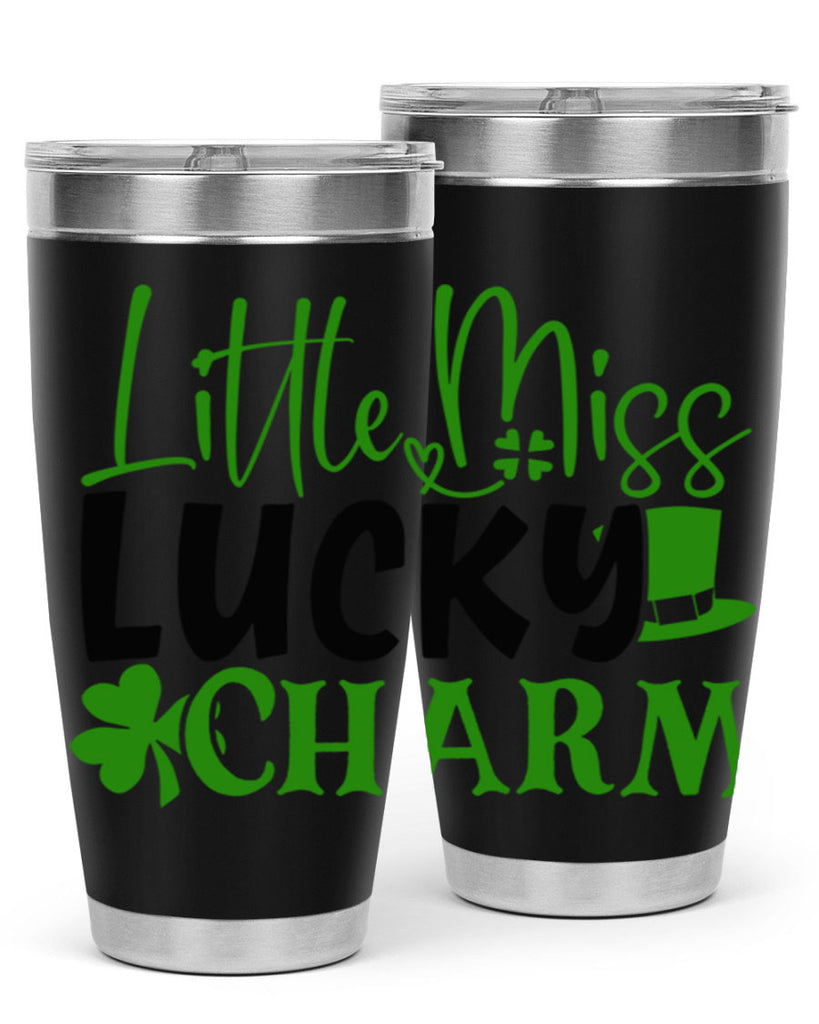 Little Miss Lucky Charm Style 154#- St Patricks Day- Tumbler