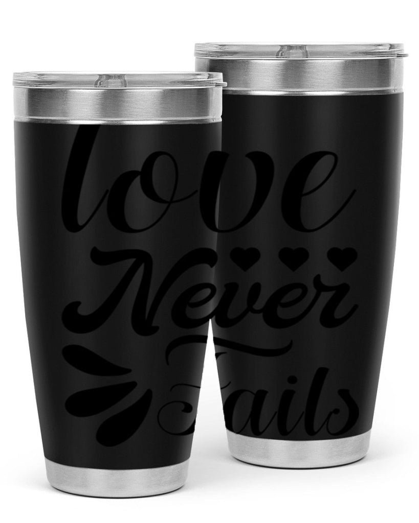 Love Never Fails 316#- winter- Tumbler