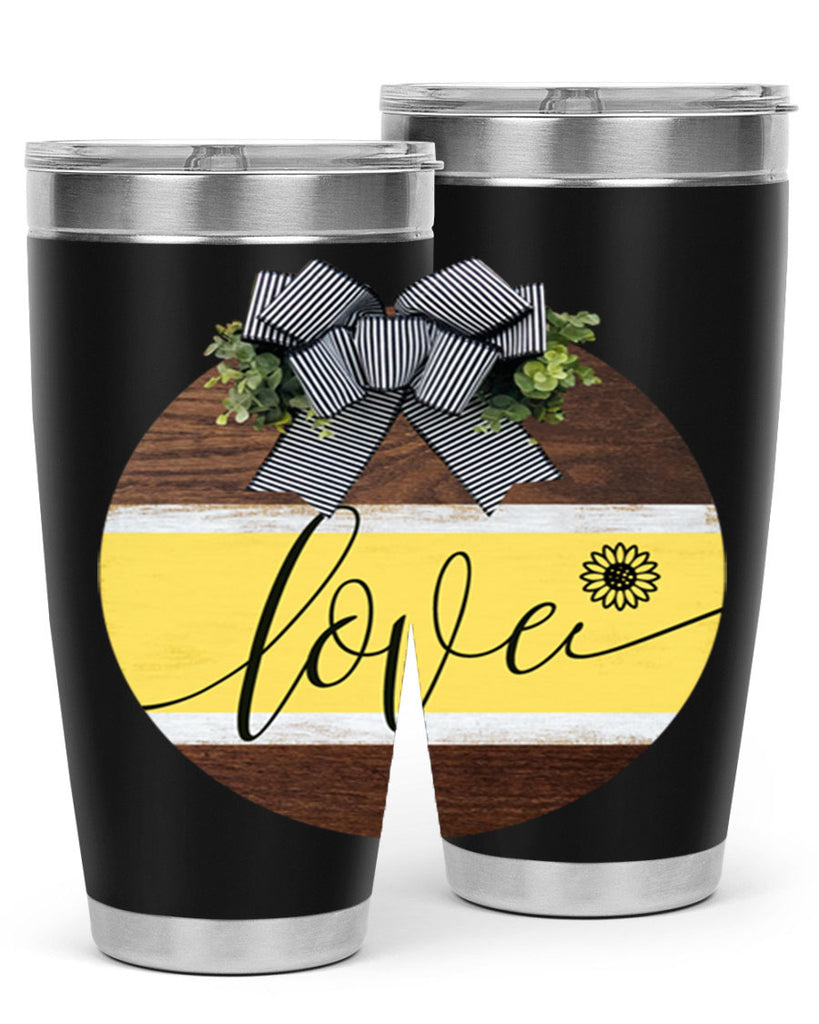 Love and daisy Mockup326#- spring- Tumbler