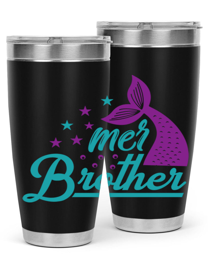 Mer Brother 323#- mermaid- Tumbler