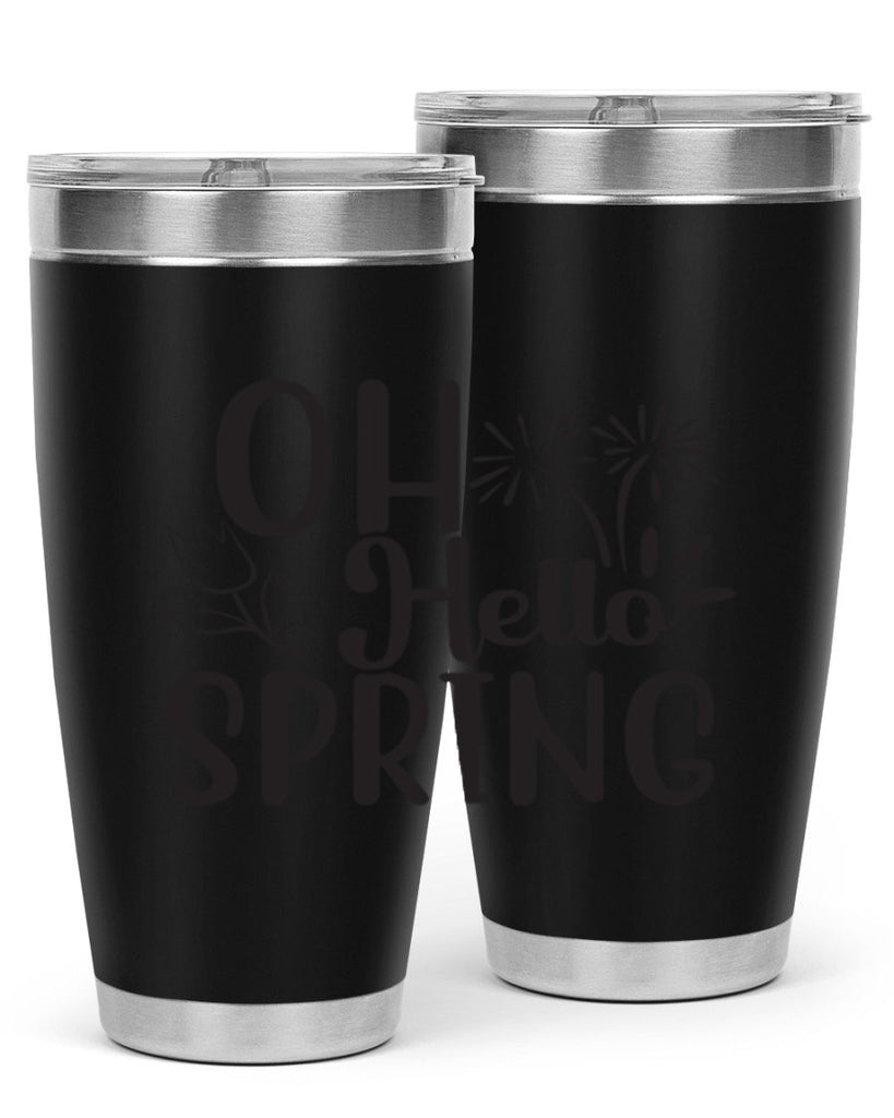 Oh hello spring 358#- spring- Tumbler