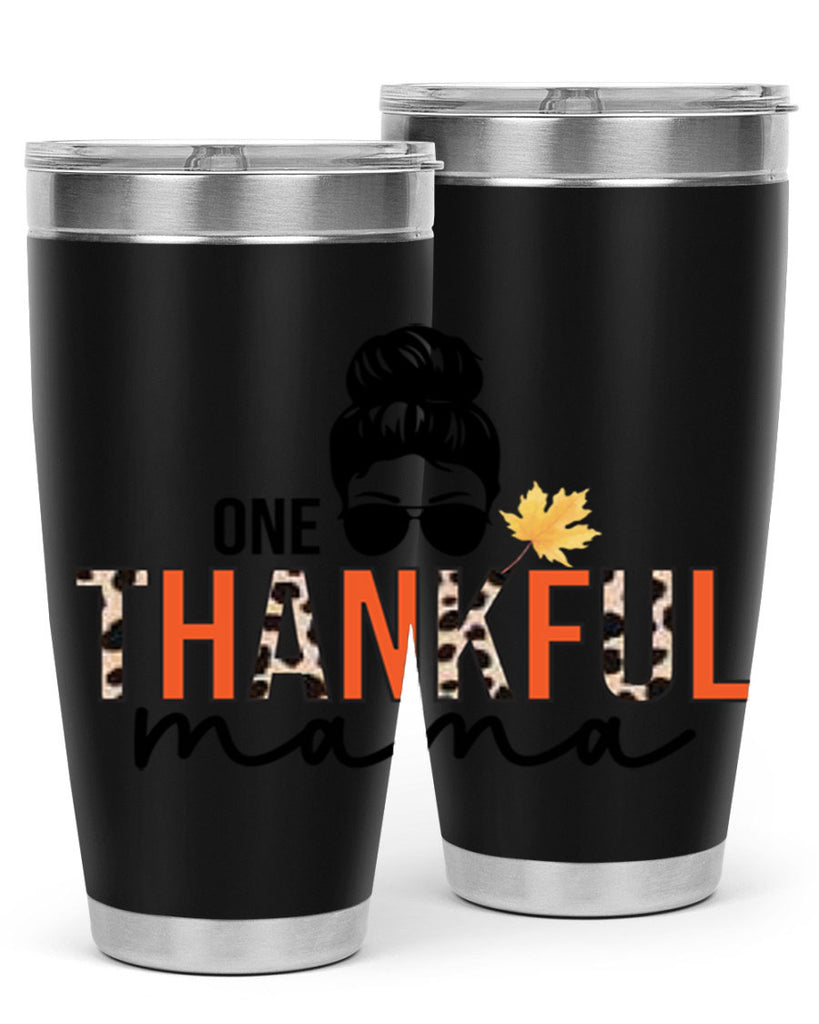 One thankful mama 463#- fall- Tumbler