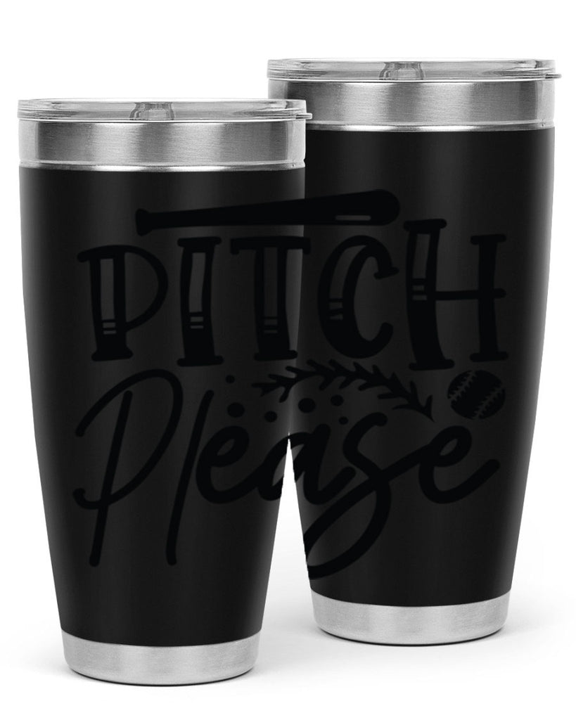 Pitch Please 2037#- baseball- Tumbler