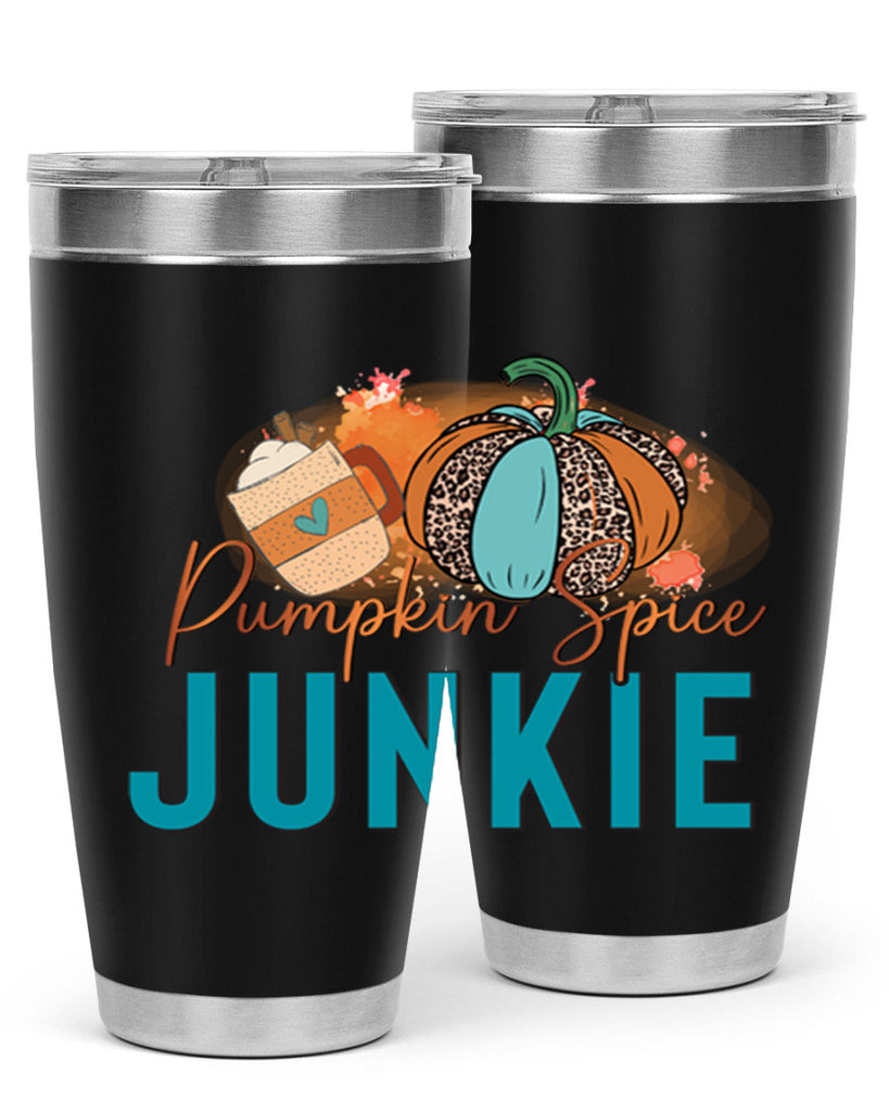 Pumpkin Spice Junkie 550#- fall- Tumbler
