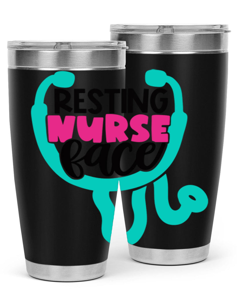 Resting Nurse Face Style Style 57#- nurse- tumbler