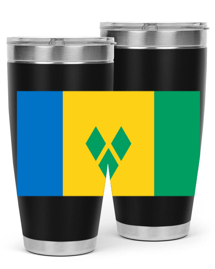 Saint Vincent and the Grenadines 50#- world flags- Tumbler