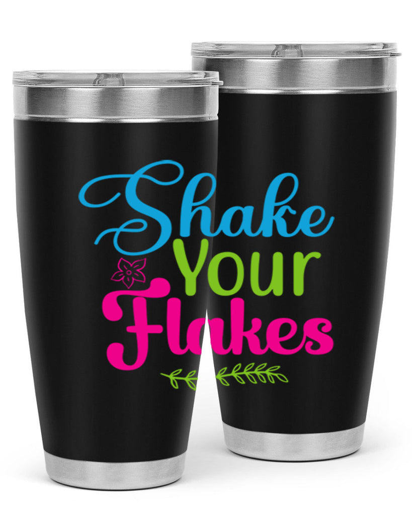 Shake Your Flakes 356#- winter- Tumbler
