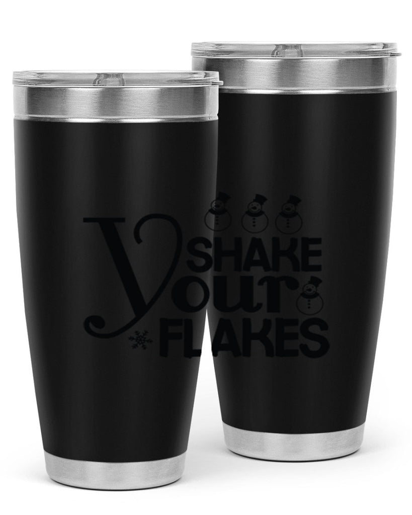 Shake Your Flakes 357#- winter- Tumbler