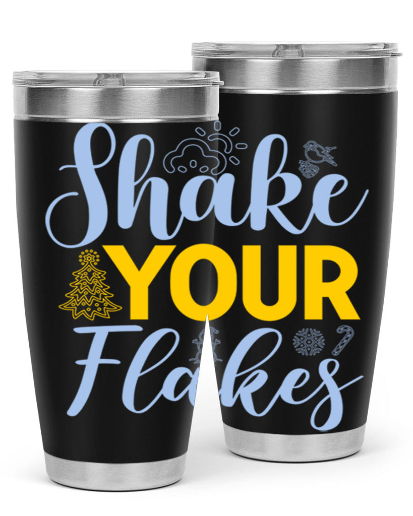 Shake your flakes361#- winter- Tumbler