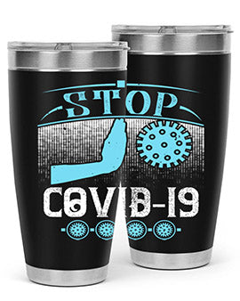 Stop covid Style 22#- corona virus- Tumbler