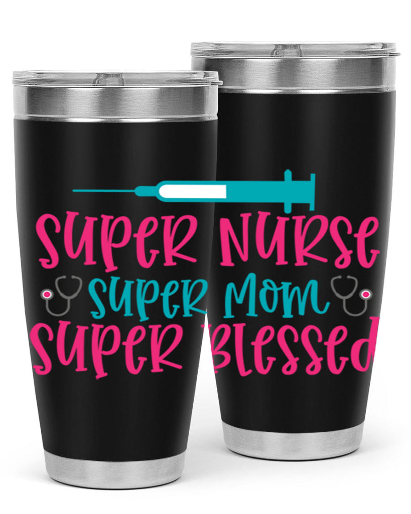 Super Nurse Super Mom Style 347#- nurse- tumbler