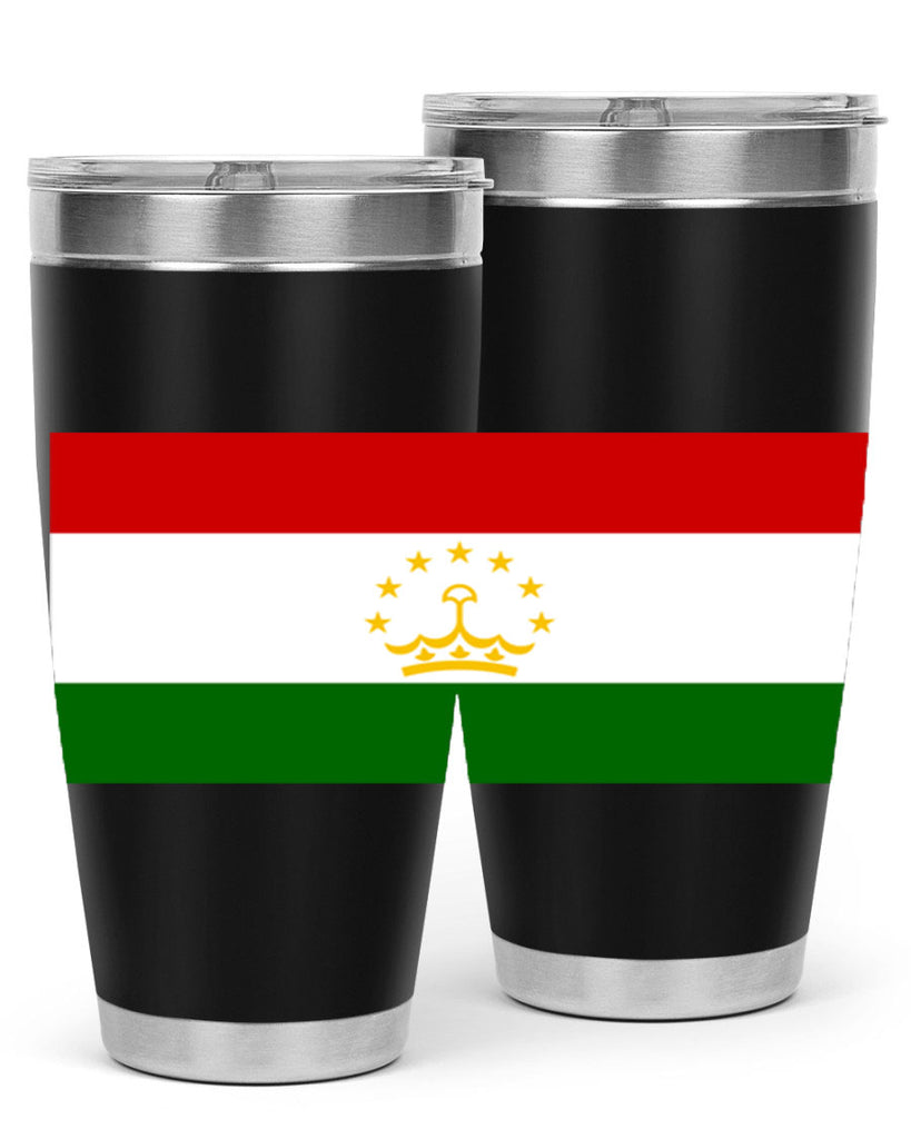 Tajikistan 25#- world flags- Tumbler