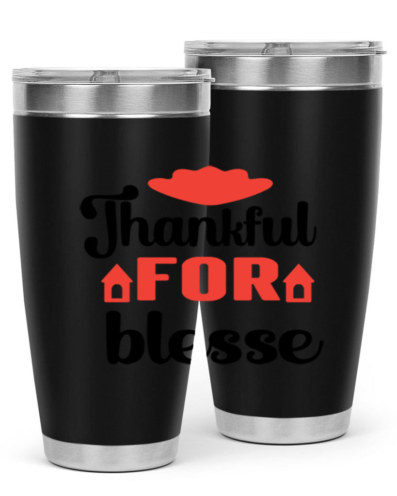 Thankful for blesse 599#- fall- Tumbler