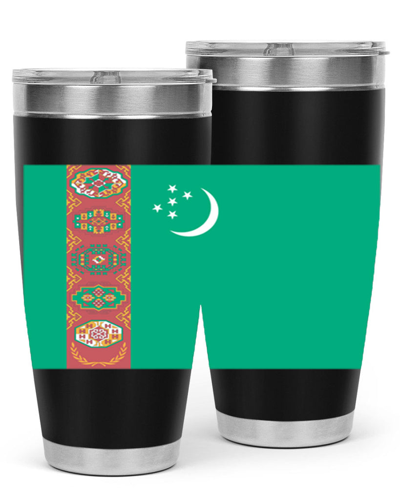 Turkmenistan 16#- world flags- Tumbler