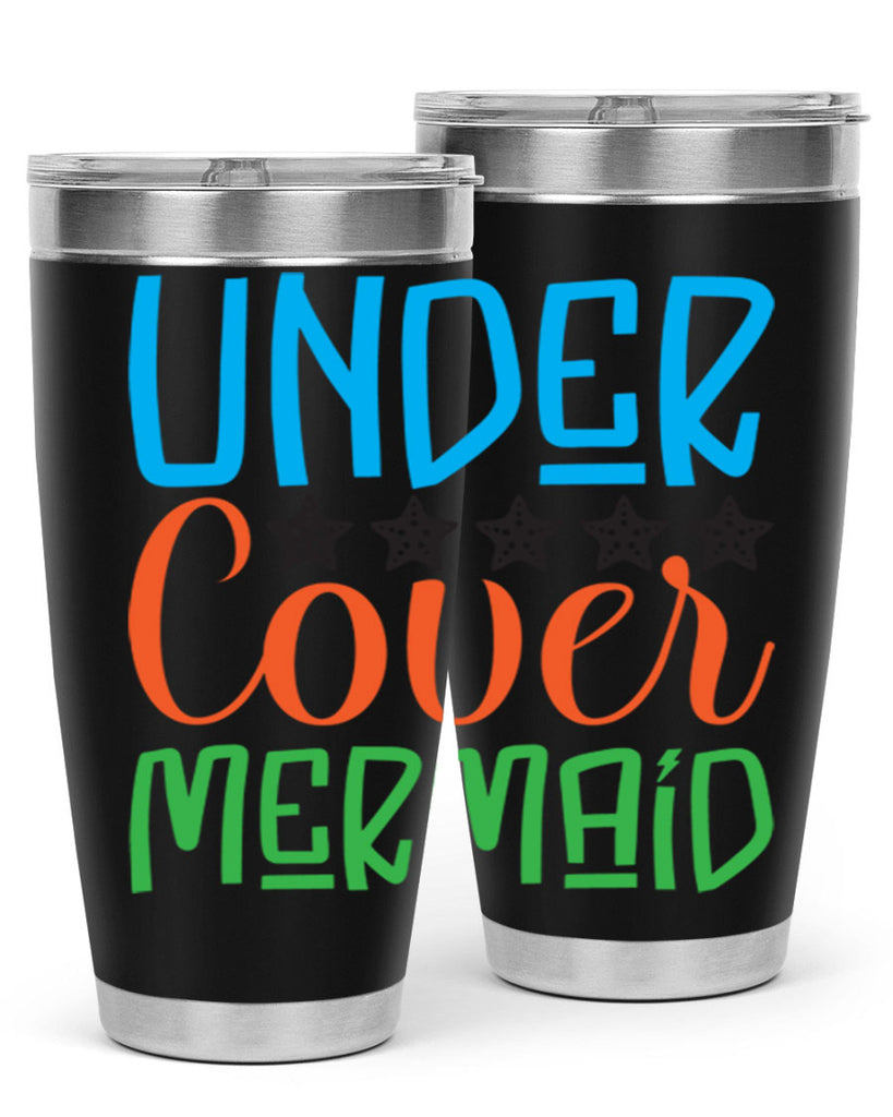Under Cover Mermaid 648#- mermaid- Tumbler