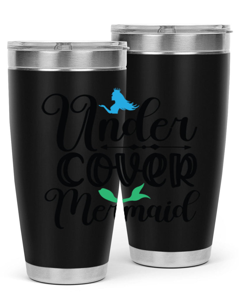 Under Cover Mermaid 651#- mermaid- Tumbler
