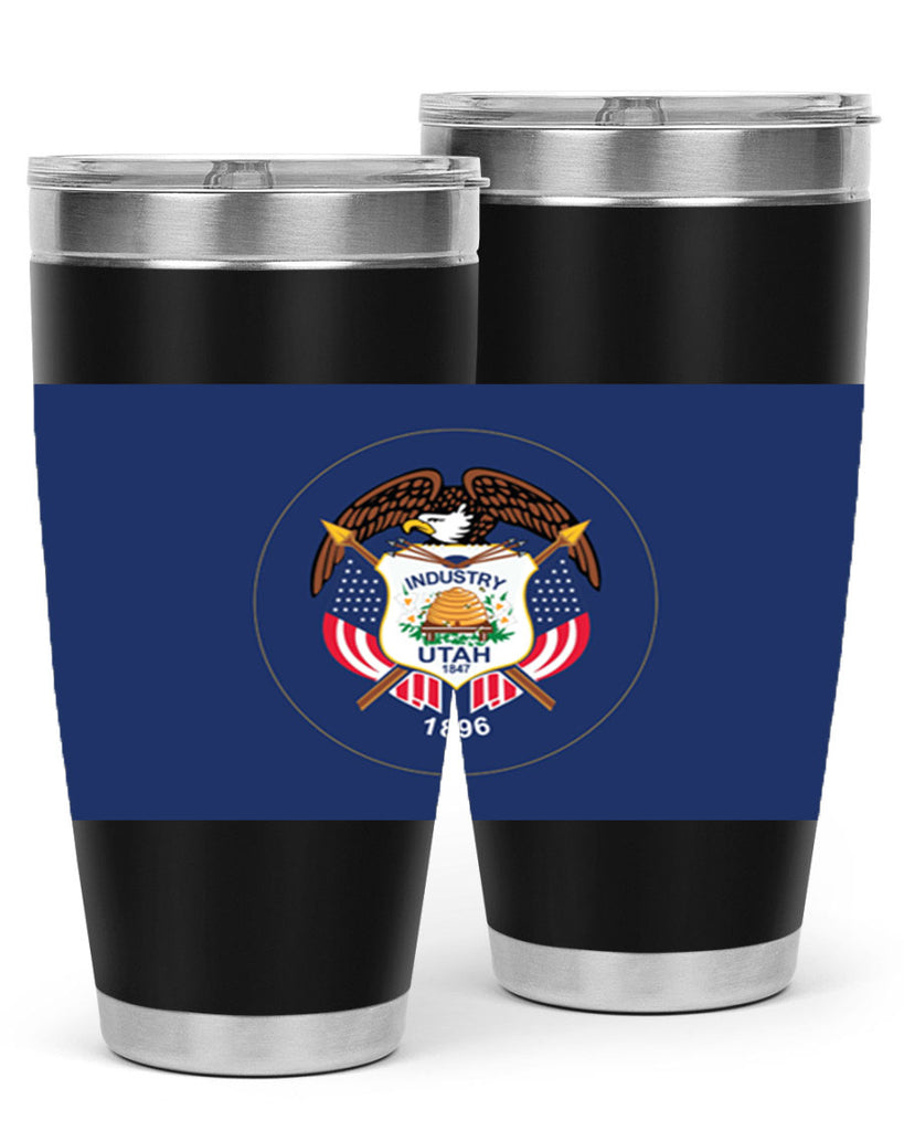 Utah 8#- Us Flags- Tumbler