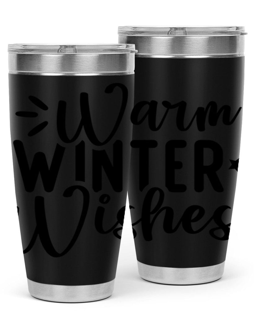 Warm Winter Wishes459#- winter- Tumbler