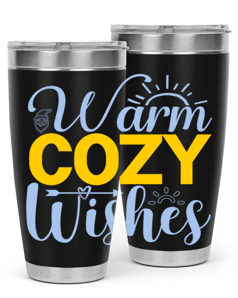Warm cozy wishes447#- winter- Tumbler
