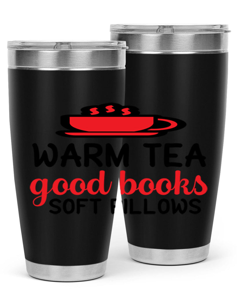 Warm tea good books soft pillows 448#- winter- Tumbler