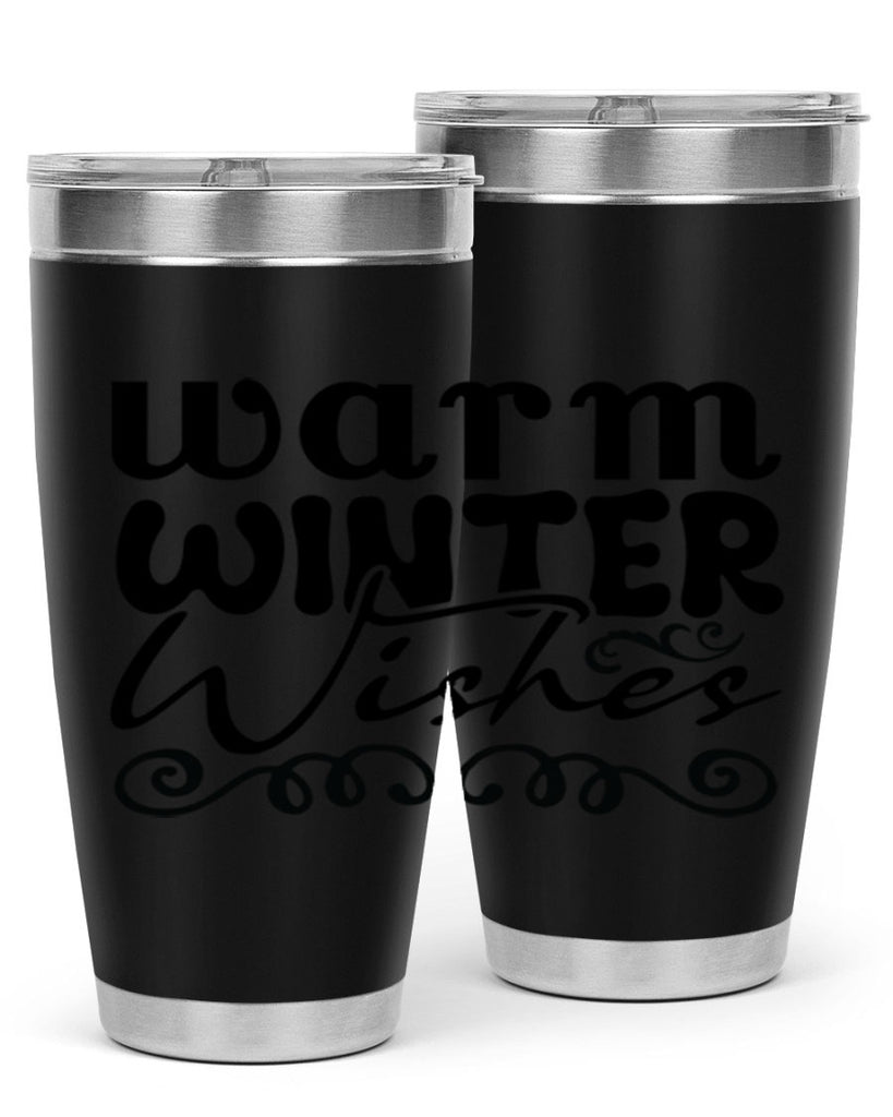 Warm winter wishes 461#- winter- Tumbler